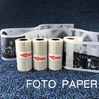 [Hhel] rollo De Papel con estampado Semi-Transparente De 57x30mm Para impresora Fotográfica Paperang