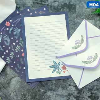 carta sobre papel papelería creativo precioso sobres conjunto (7)