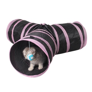 [aleación]plegable mascota gato túnel juguetes de entrenamiento interior al aire libre cachorro conejo casa juguete