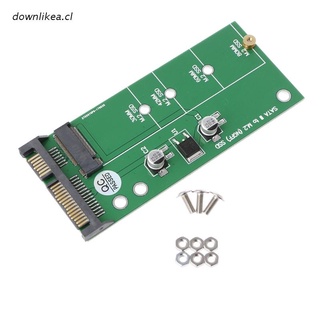 dow ngff m.2 ssd a 2.5" sata 3 tarjeta adaptador para disco duro ssd m.2 de 30/42/60/80 mm