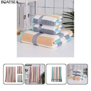 (Boatsea) Toalla de ducha de algodón altamente absorbente toalla de baño suministros para el hogar cómodo de tocar para el hogar