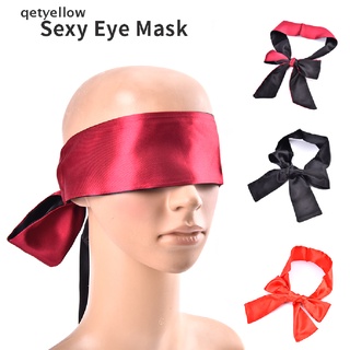 Qetyellow Sexy Eye Mask Blindfold Bondage Erotic Toys Role Play Cosplay Toys For Adult CL
