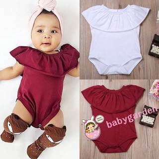 bya-newborn baby girls mameluco mono ropa trajes sunsuit one