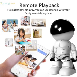 2mp 1080P cámara IP robot interior Baby Monitor visión nocturna seguridad hogar Inteligente youngtime