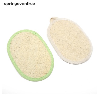 spef 1pcs guantes de baño de ducha exfoliante lavado piel manopla masaje luofah cuerpo exfoliante libre