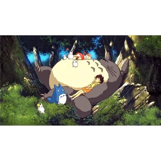[Rompecabezas] Mi vecino Totoro durmiendo en un árbol Rompecabezas Decoración hogareña moderna (1)