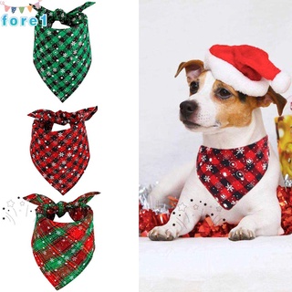 fore lavable perro triángulo bandana decoración mascota bufanda navidad perro pañuelos reversible algodón copos de nieve accesorios de disfraz búfalo cuadros