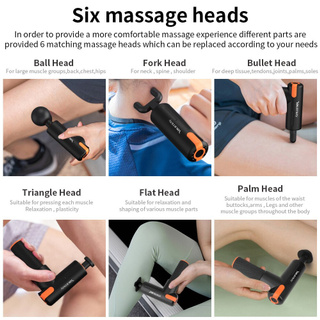 Mini pistola De masaje Muscular eléctrica masajeadora Profunda De relajación corporal alivio del dolor_BECKY (5)