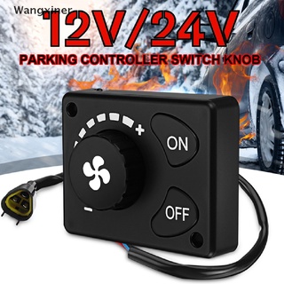 [wangxiner] 12v/24v calentador de estacionamiento controlador interruptor pomo para coche camión aire diesel calentador venta caliente