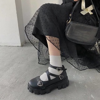 Lolita zapatos de las mujeres nuevo suela gruesa JK uniforme zapatos en primavera 2021