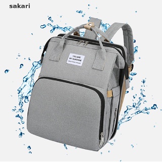 [sakari] pañal bolsa de pañales mochila multifunción viaje bebé cambio de gran capacidad [sakari]