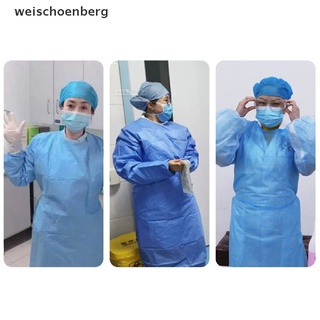 [rg] bata de aislamiento de laboratorio médico desechable, uniforme de ropa quirúrgica.