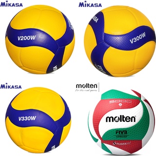 mikasa Voleibol No . 5 Competencia Entrenamiento indoor Y Al Aire Libre Estándar Bola V300W V200W V330W MVA300 MVA330 moltenV5M5000M