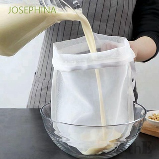JOSEPHINA - colador reutilizable, bolsa de nailon, colador, almendra, leche de soja, malla fina, 200 mallas, café, café, grado alimenticio