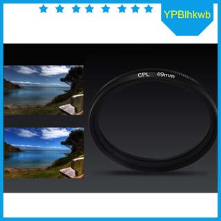 Prettyia Slim CPL Circular Polarizing Filter 37mm for Smart Phone Lens