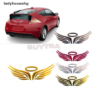 ladyhousehg 3d ángel hadas alas coche auto camión logotipo emblema insignia pegatina pegatina 3 colores venta caliente