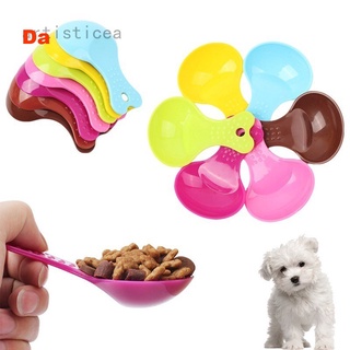 Da ArtHigh calidad varios colores 50G comida mascota cuchara pequeña perro pala gato cuchara Color aleatorio (1)