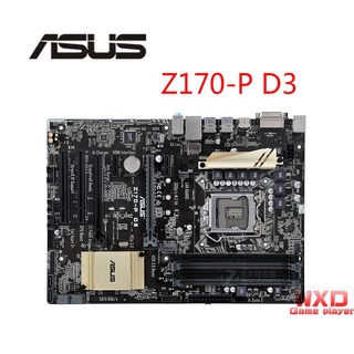 Para ASUS Z170-P D3 original Zócalo De La Placa Base LGA1151 DDR3 Z170 De Escritorio