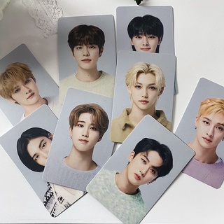 bhy 8 Unids/Set Corea Kpop Stray Kids ID Fotos Lomo Tarjetas Photocard Postal Para Fans Colección (2)
