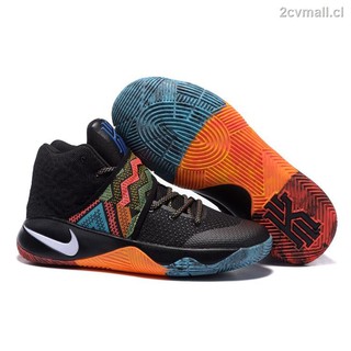 nike kyrie 2 «bhm» negro/multicolor hombre 2016 baloncesto zapatos