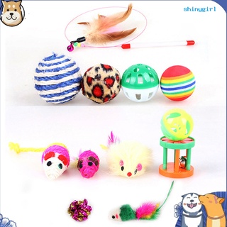 Sg—12 pzs pelotas esféricas de Sisal divertidos/juguetes interactivos para gatos/juguetes para mascotas
