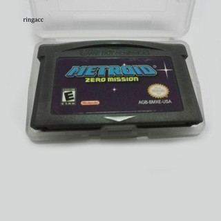 [RAC]tarjeta de juegos portátil de la misión Metroid Zero para consolas Nintendo GBA