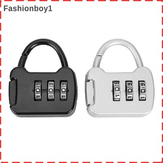 (fashionboy) zinc 3 dígitos código combinación contraseña cerradura mini transporte maleta cerradura
