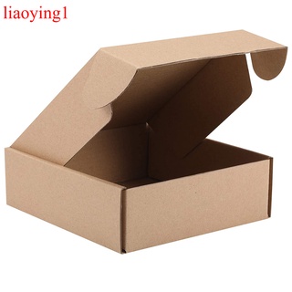 6x6x2 Inches Shipping Boxes Gift Box Recyclable Kraft Corrugated Cardboard Boxes Literature Mailer for Mailing Packing (1)
