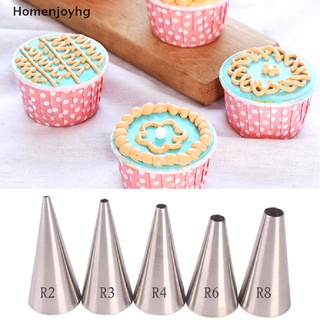 hhg> 5 pzs boquillas de pastelería para galletas/boquillas para glaseado/diy decoración de pasteles