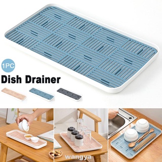 Hogar desmontable hueco fácil de limpiar accesorio de cocina doble capas rejillas diseño escurridor de platos (7)
