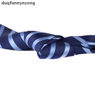 [duq] corbatas de cuello de rayas clásicas para hombre seda corbata jacquard tejida lazos boda (1)