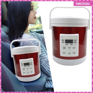 mini pequeño arroz eléctrico antiadherente forro 12/24v para gachas de coche (1)