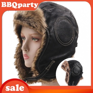 <bbqparty> disfraces diarios sombreros de oreja estilo ruso sombreros de invierno suave para aviador
