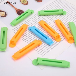 Yoyohup 10Pcs Portable New Kitchen Storage Food Snack Seal Sealing Bag Clip Sealer Clamp CL