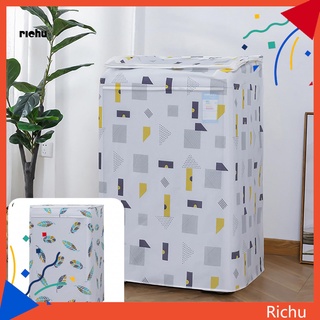richu* ecológico refrigerador cubierta espesar lavadora protección contra el polvo resistente al desgarro suministros para el hogar
