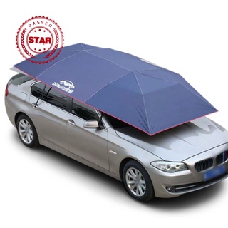 4X2.1M coche parasol cubierta de protección UV resistente a los rayos UV tela Oxford tienda plegable paraguas coche U2K8