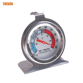Dtoq termómetro De Metal con esfera De Temperatura De acero inoxidable Para refrigerador
