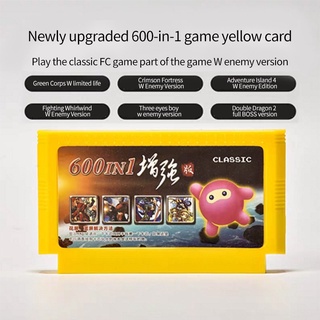 Tablero De juego Para consola De Tv clásica no-repete 8bit amarillo tarjeta Fc 8bit 600 en 1/500 en 1/400 en 1/360 en 1/208/1/150 en 1 Forsale (4)