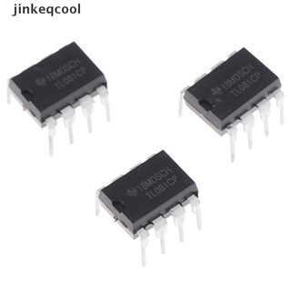 [jinkeqcool] 10 piezas tl081cp en línea dip-8 amplificador de buffer jfet hot