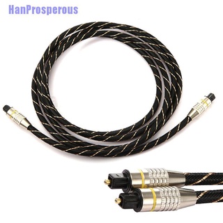 Hp> Cable de Audio óptico Digital Cable de fibra óptica Od Toslink Cable para Pc Cd Dvd (1)