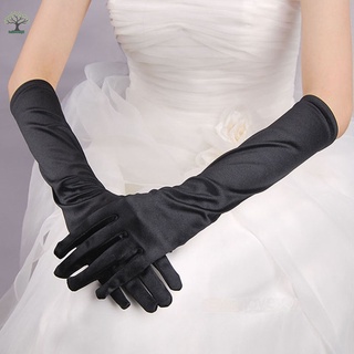 guantes largos de fiesta nupcial para boda/guantes para damas de honor