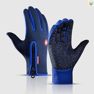 guantes de ciclismo impermeables para ciclismo/pantalla deportiva térmica para senderismo esquiar