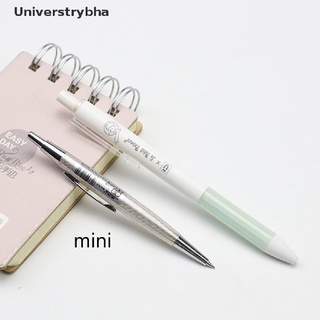 [universtrybha] 0.7/0.5 mm mini metal mecánico automático lápiz corto estudiante escritura lápiz venta caliente