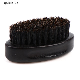 qukiblue - cepillo de barba de madera natural para hombres, vintage, madera, peine de masaje facial