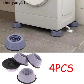 YANG 4Pcs Universal Anti-Vibration Feet Pads Washing Machine Rubber Mat Non-Slip Pad .