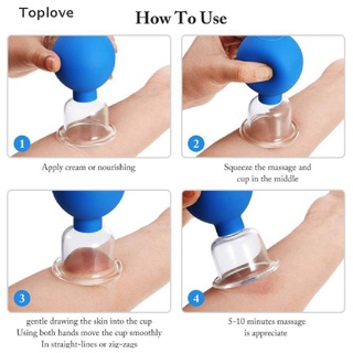 [toplove] tazas de vacío tazas de espalda masajeador cuerpo tazas herramientas vacío tazas.