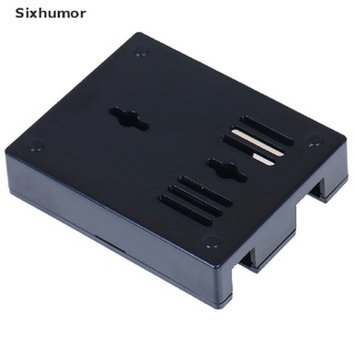 [sixhumor] 1 caja de plástico abs, color negro/transparente, para arduino r3 cl