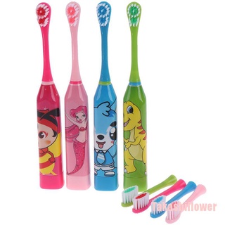 Takashiflower 1pc cepillo de dientes eléctrico niño de dibujos animados Sonic cepillo de dientes niños poder cepillo de dientes