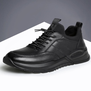 Los hombres de cuero marea zapatos 2021 otoño e invierno nuevos zapatos casual estudiante transpirable zapatos deportivos de los hombres zapatos