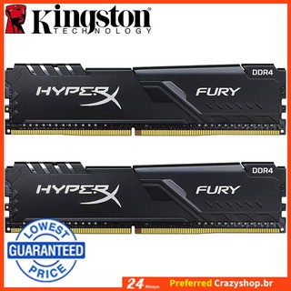 Memoria Ram 100% Kingston Hyperx Fury De 4gb/8gb/16gb Ddr4 Dimm 288-pin (1)